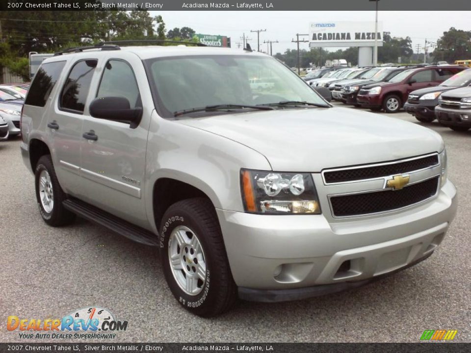 2007 Chevrolet Tahoe LS Silver Birch Metallic / Ebony Photo #7