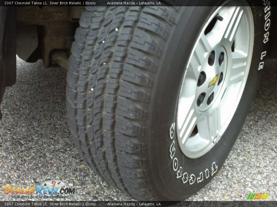 2007 Chevrolet Tahoe LS Silver Birch Metallic / Ebony Photo #16