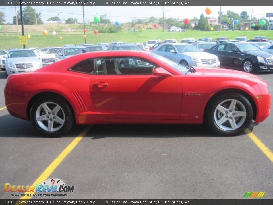 2010 Chevrolet Camaro LT Coupe Victory Red / Gray Photo #3