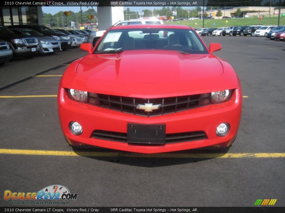 2010 Chevrolet Camaro LT Coupe Victory Red / Gray Photo #7