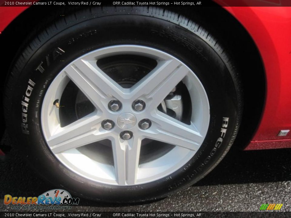 2010 Chevrolet Camaro LT Coupe Victory Red / Gray Photo #17