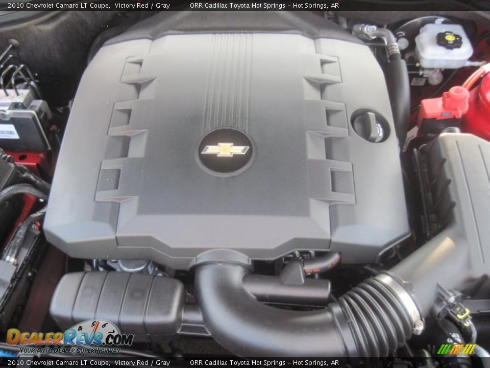2010 Chevrolet Camaro LT Coupe Victory Red / Gray Photo #18