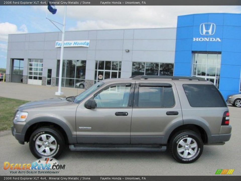 2006 Ford Explorer XLT 4x4 Mineral Grey Metallic / Stone Photo #2