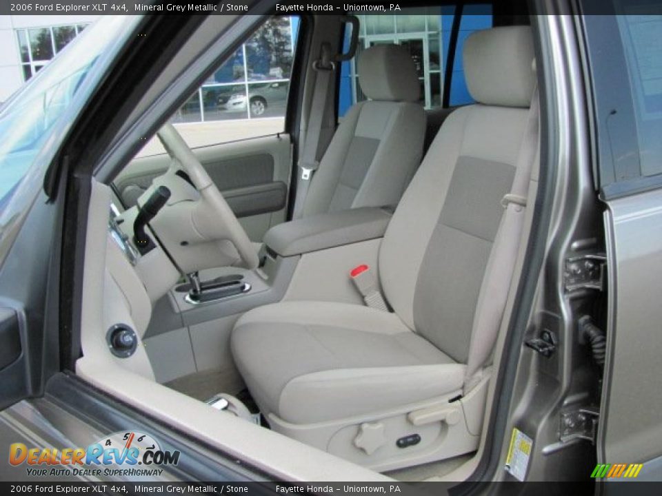 2006 Ford Explorer XLT 4x4 Mineral Grey Metallic / Stone Photo #6