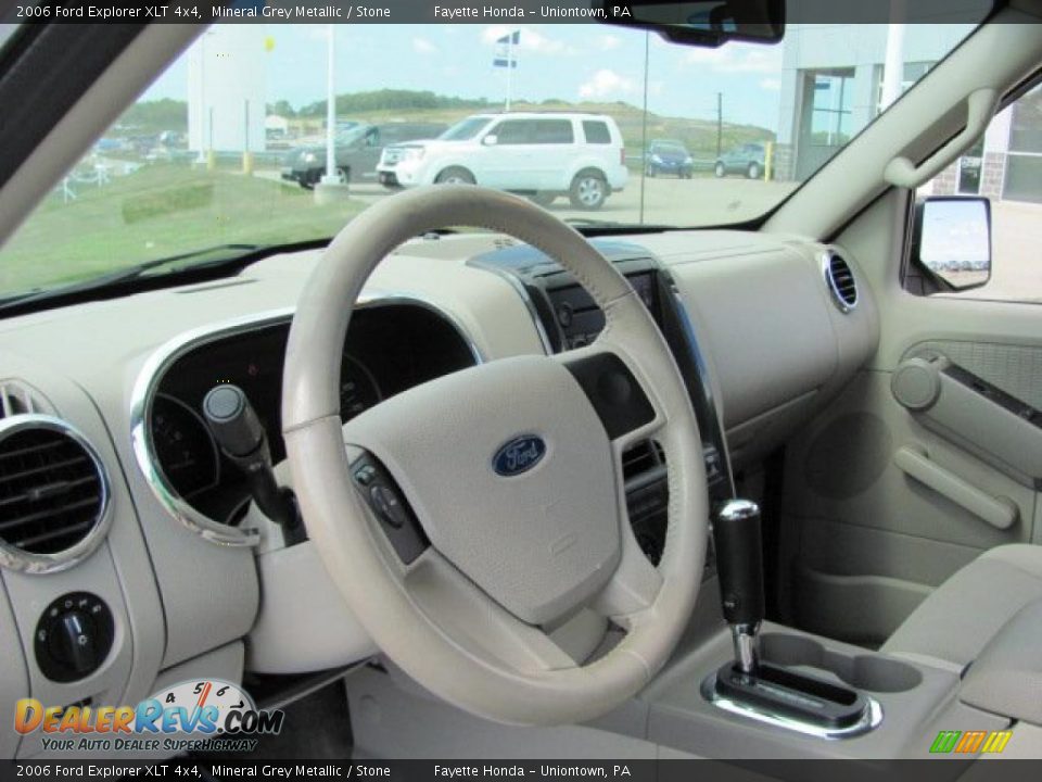 2006 Ford Explorer XLT 4x4 Mineral Grey Metallic / Stone Photo #8