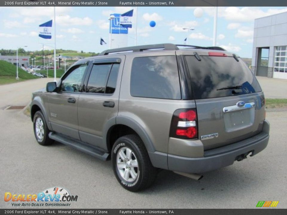 2006 Ford Explorer XLT 4x4 Mineral Grey Metallic / Stone Photo #10