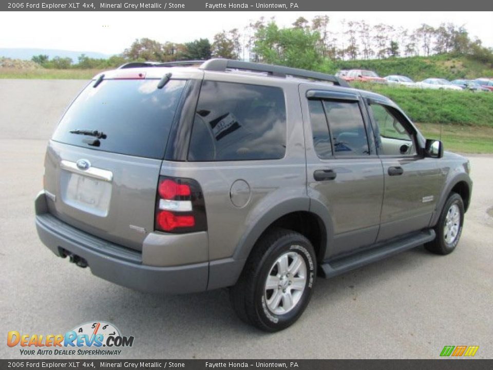 2006 Ford Explorer XLT 4x4 Mineral Grey Metallic / Stone Photo #11