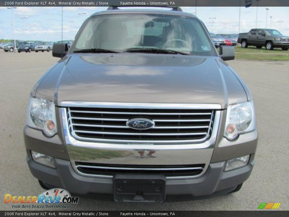 2006 Ford Explorer XLT 4x4 Mineral Grey Metallic / Stone Photo #13