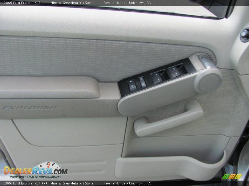 2006 Ford Explorer XLT 4x4 Mineral Grey Metallic / Stone Photo #15