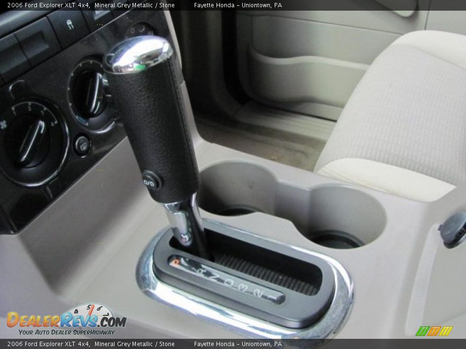 2006 Ford Explorer XLT 4x4 Mineral Grey Metallic / Stone Photo #16