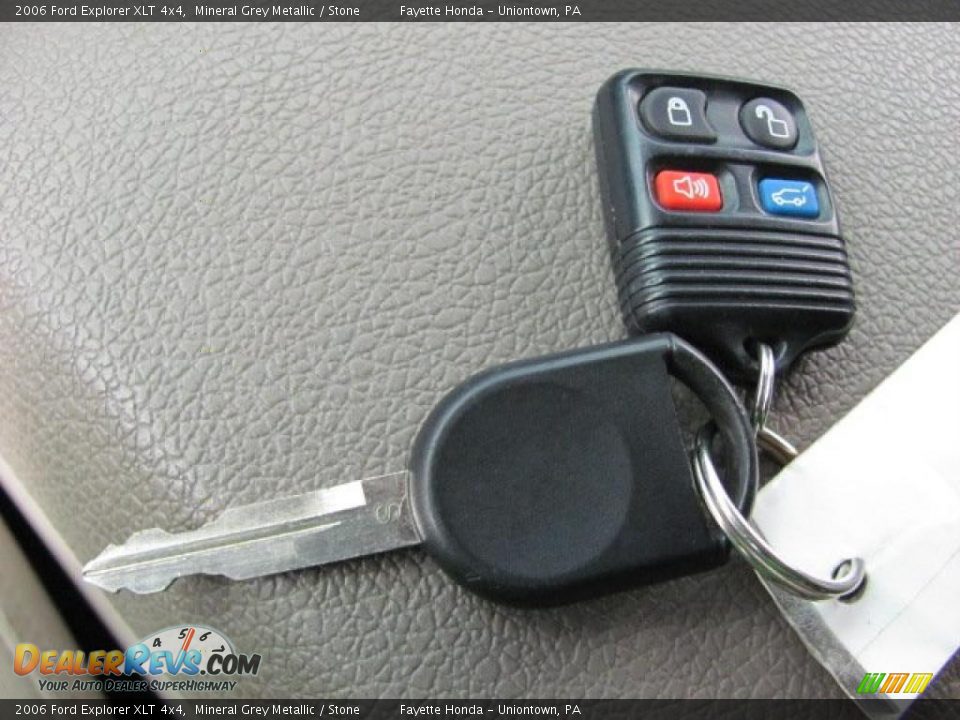 2006 Ford Explorer XLT 4x4 Mineral Grey Metallic / Stone Photo #18