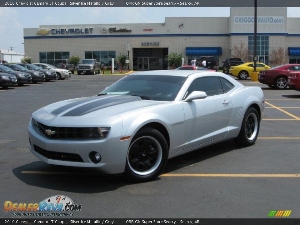 2010 Chevrolet Camaro LT Coupe Silver Ice Metallic / Gray Photo #1