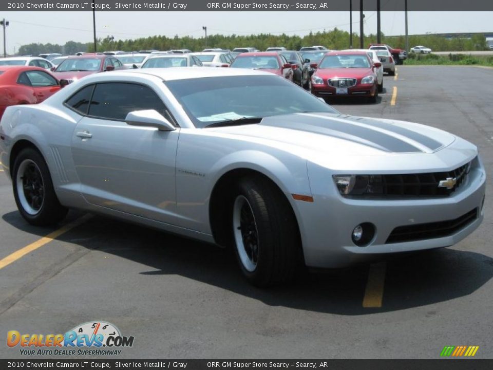 2010 Chevrolet Camaro LT Coupe Silver Ice Metallic / Gray Photo #3
