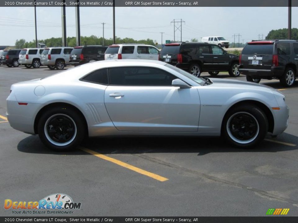 2010 Chevrolet Camaro LT Coupe Silver Ice Metallic / Gray Photo #4