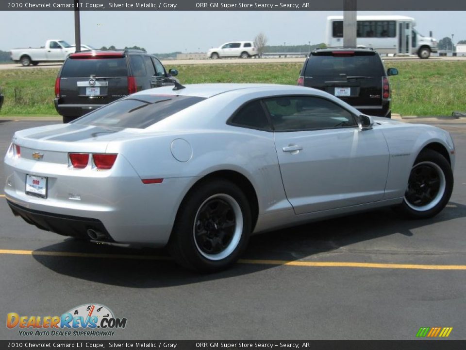 2010 Chevrolet Camaro LT Coupe Silver Ice Metallic / Gray Photo #5