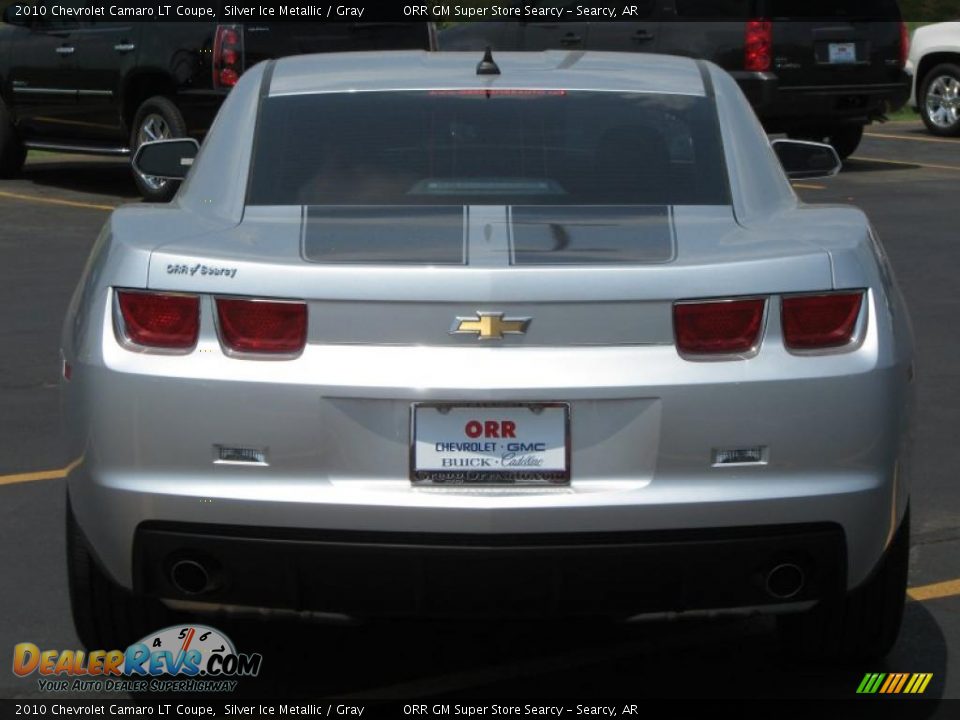 2010 Chevrolet Camaro LT Coupe Silver Ice Metallic / Gray Photo #6