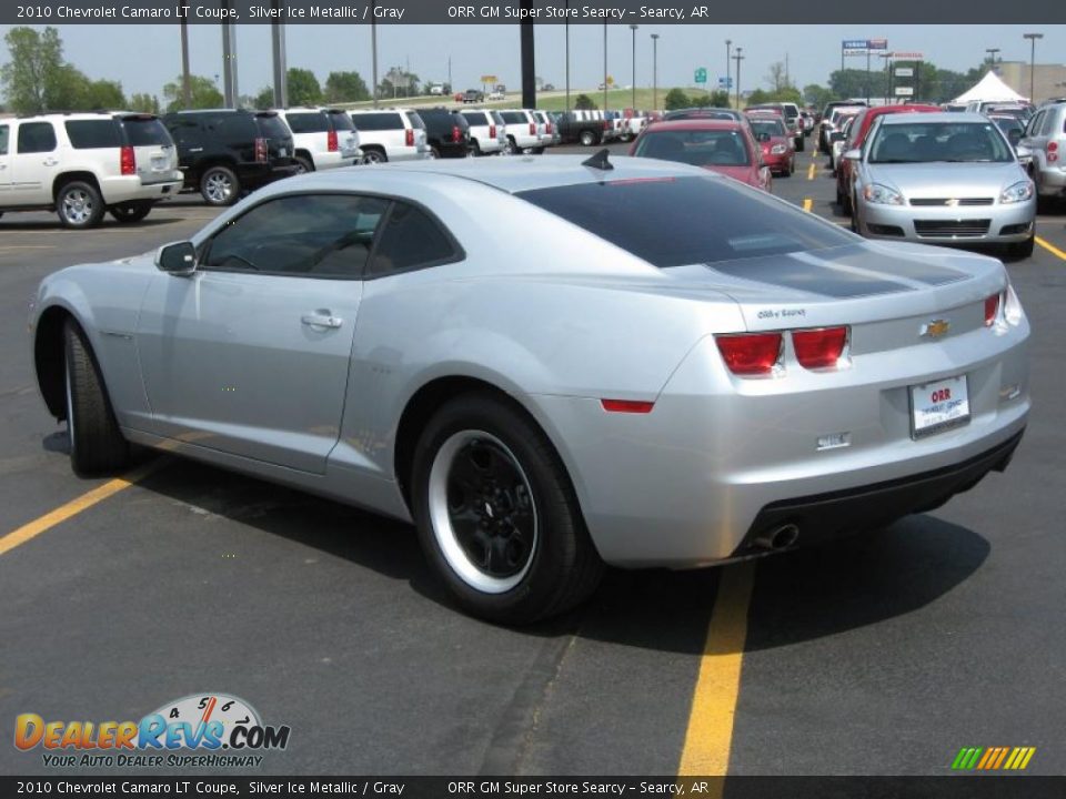 2010 Chevrolet Camaro LT Coupe Silver Ice Metallic / Gray Photo #7