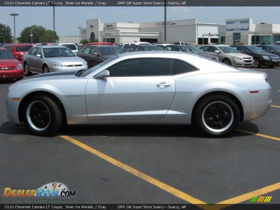 2010 Chevrolet Camaro LT Coupe Silver Ice Metallic / Gray Photo #8