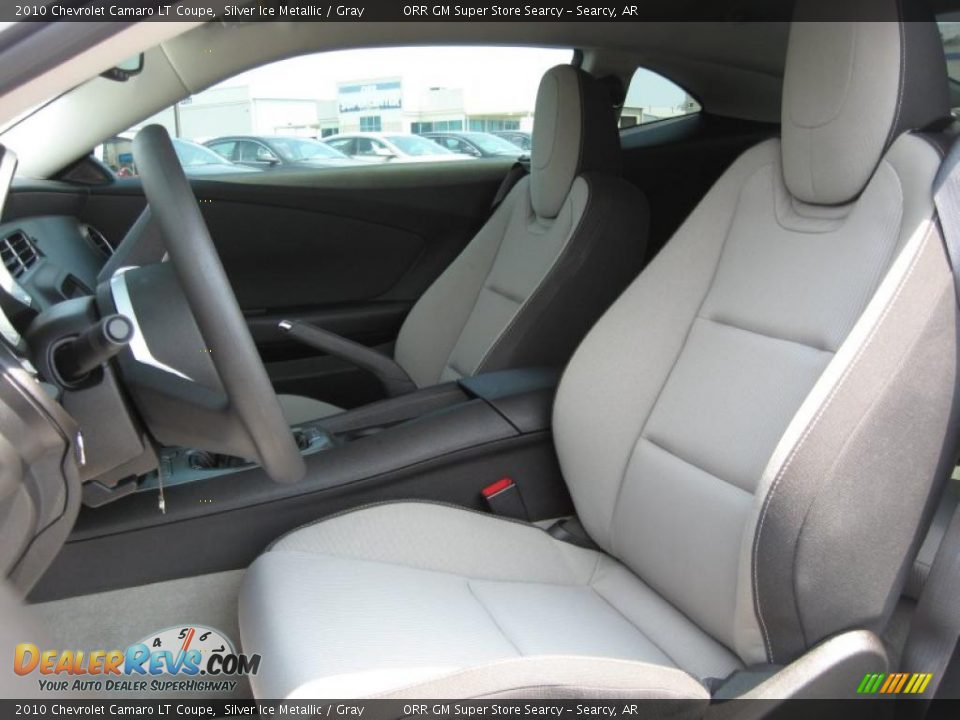 2010 Chevrolet Camaro LT Coupe Silver Ice Metallic / Gray Photo #11