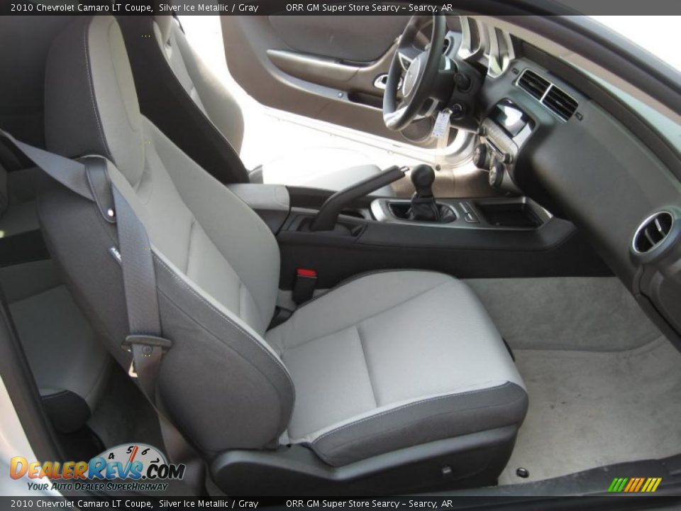 2010 Chevrolet Camaro LT Coupe Silver Ice Metallic / Gray Photo #16