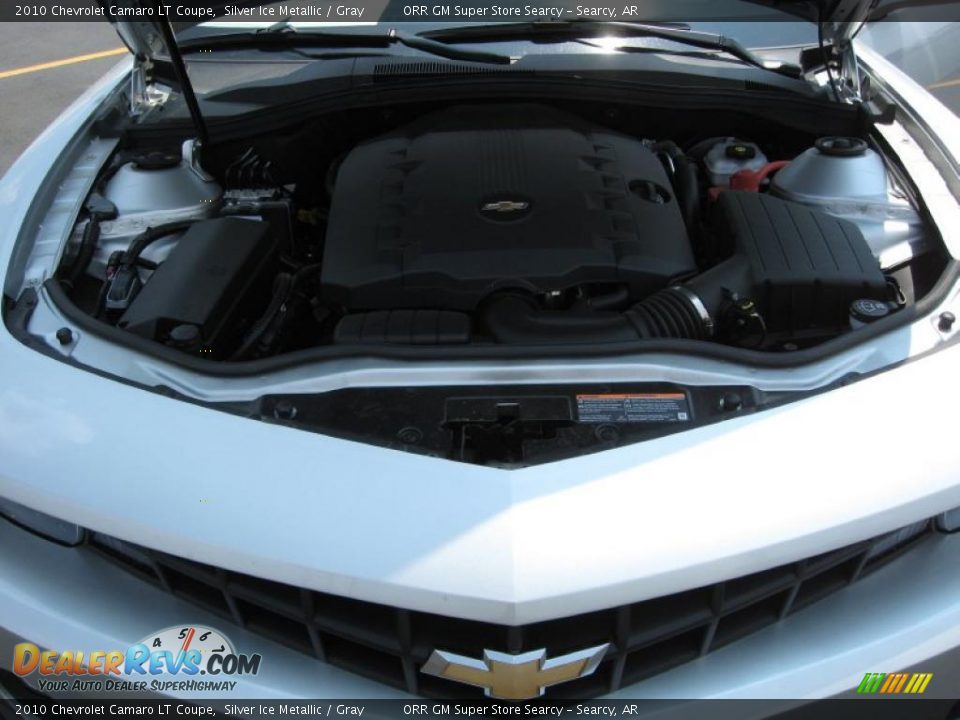 2010 Chevrolet Camaro LT Coupe Silver Ice Metallic / Gray Photo #18