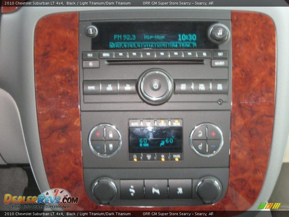 2010 Chevrolet Suburban LT 4x4 Black / Light Titanium/Dark Titanium Photo #11