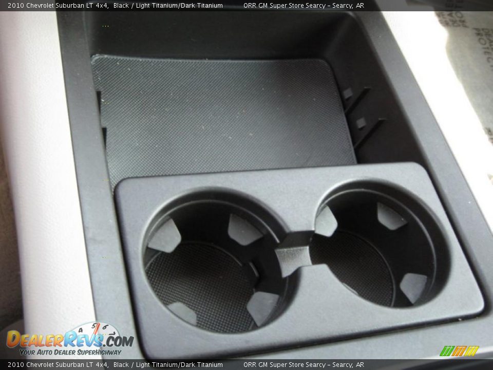2010 Chevrolet Suburban LT 4x4 Black / Light Titanium/Dark Titanium Photo #13