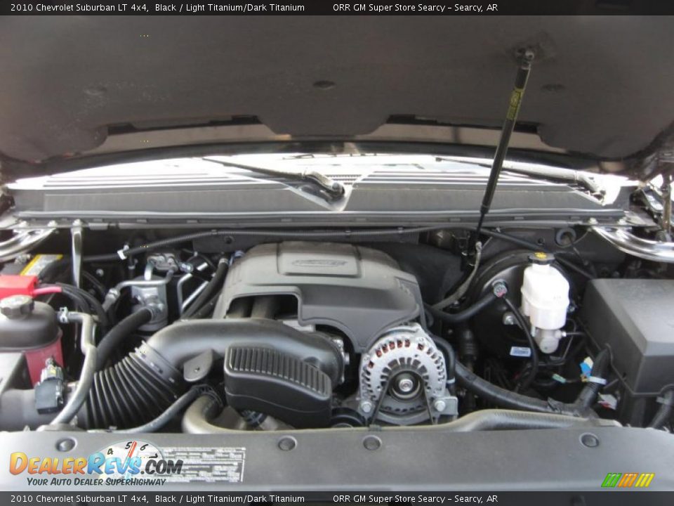 2010 Chevrolet Suburban LT 4x4 Black / Light Titanium/Dark Titanium Photo #21