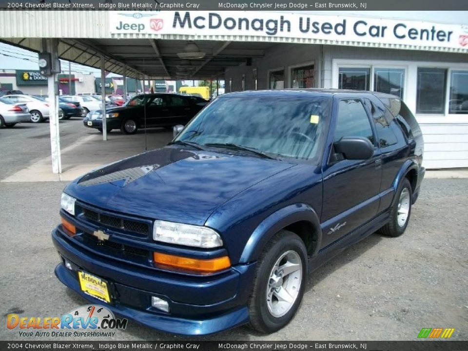 2004 Chevrolet Blazer Xtreme Indigo Blue Metallic / Graphite Gray Photo #1