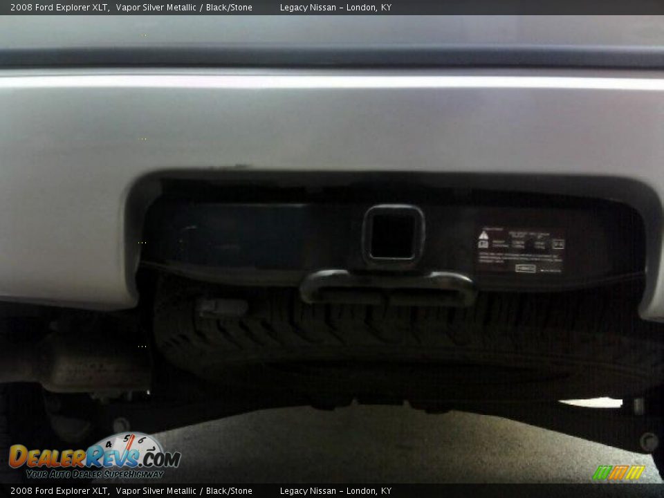2008 Ford Explorer XLT Vapor Silver Metallic / Black/Stone Photo #7