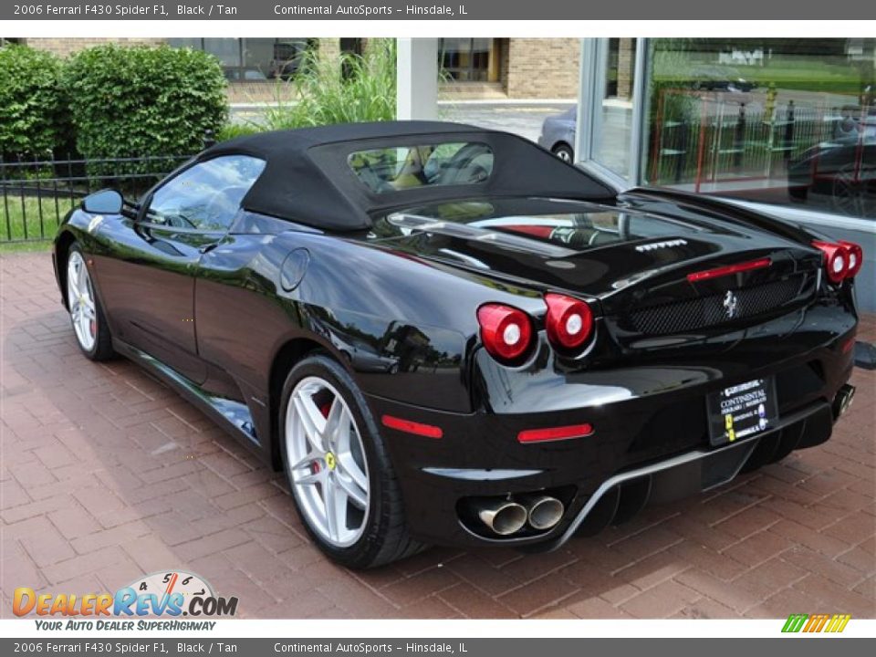 2006 Ferrari F430 Spider F1 Black / Tan Photo #7