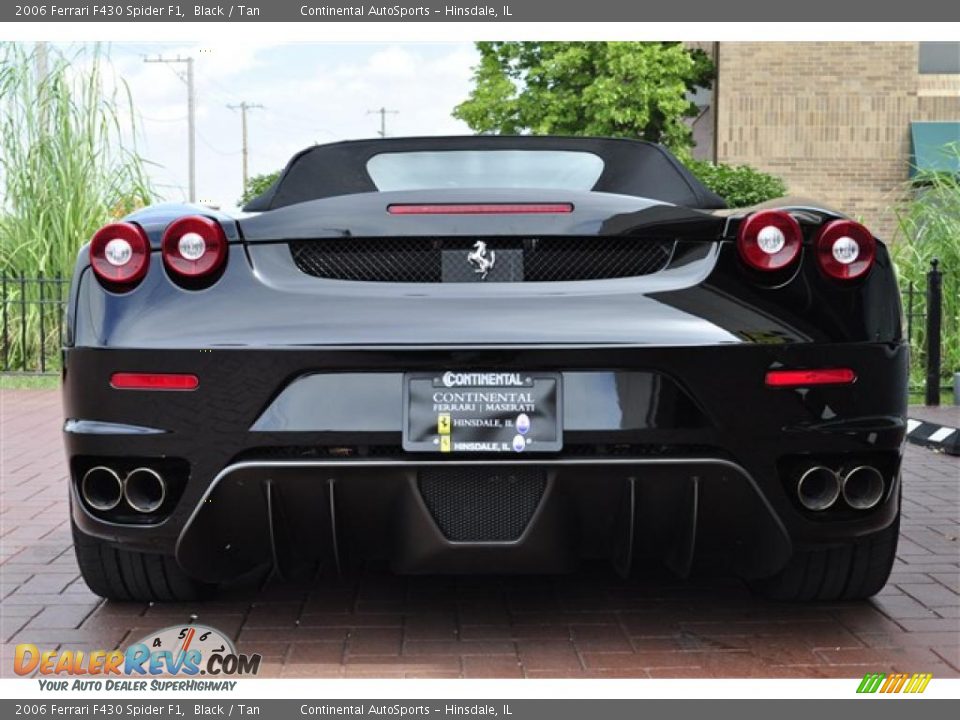 2006 Ferrari F430 Spider F1 Black / Tan Photo #9