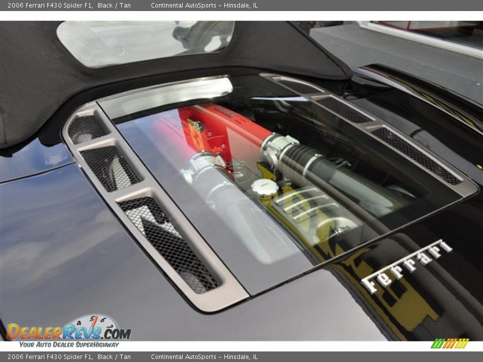 2006 Ferrari F430 Spider F1 Black / Tan Photo #11