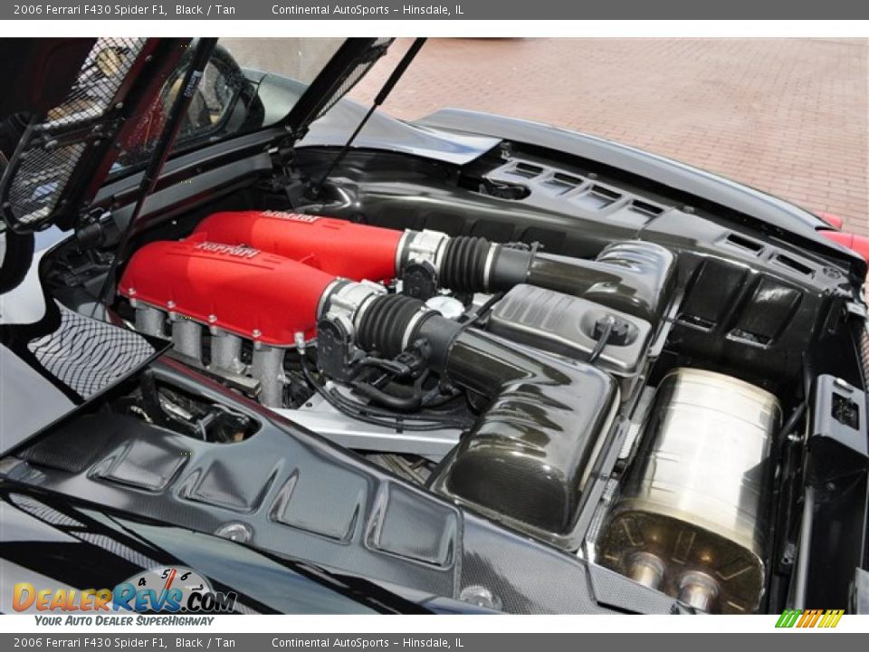 2006 Ferrari F430 Spider F1 Black / Tan Photo #12