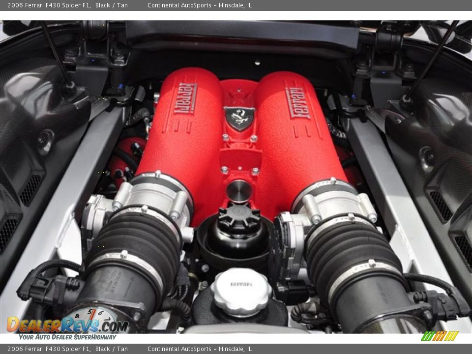 2006 Ferrari F430 Spider F1 Black / Tan Photo #13