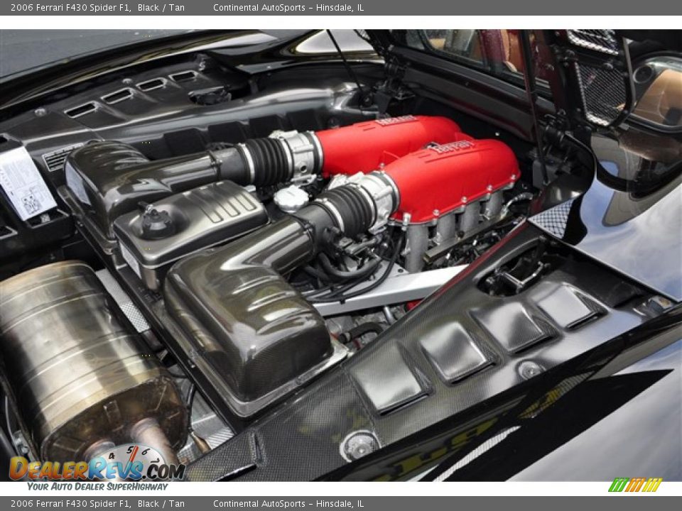 2006 Ferrari F430 Spider F1 Black / Tan Photo #14