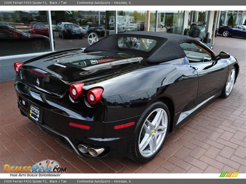 2006 Ferrari F430 Spider F1 Black / Tan Photo #17