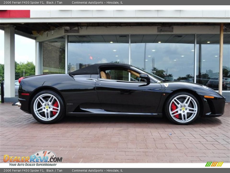 2006 Ferrari F430 Spider F1 Black / Tan Photo #19