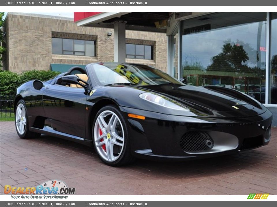 2006 Ferrari F430 Spider F1 Black / Tan Photo #20