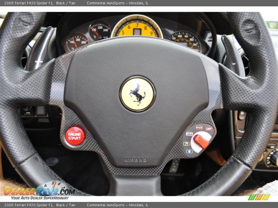 2006 Ferrari F430 Spider F1 Black / Tan Photo #35