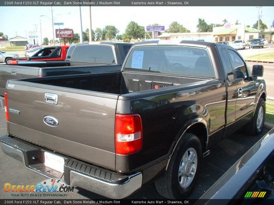 2006 Ford F150 XLT Regular Cab Dark Stone Metallic / Medium Flint Photo #4