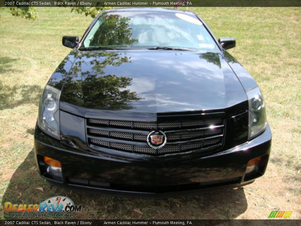 2007 Cadillac CTS Sedan Black Raven / Ebony Photo #3