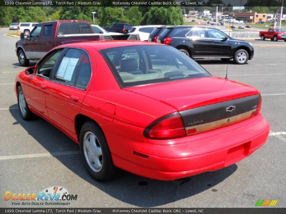 1999 Chevrolet Lumina LTZ Torch Red / Medium Gray Photo #2