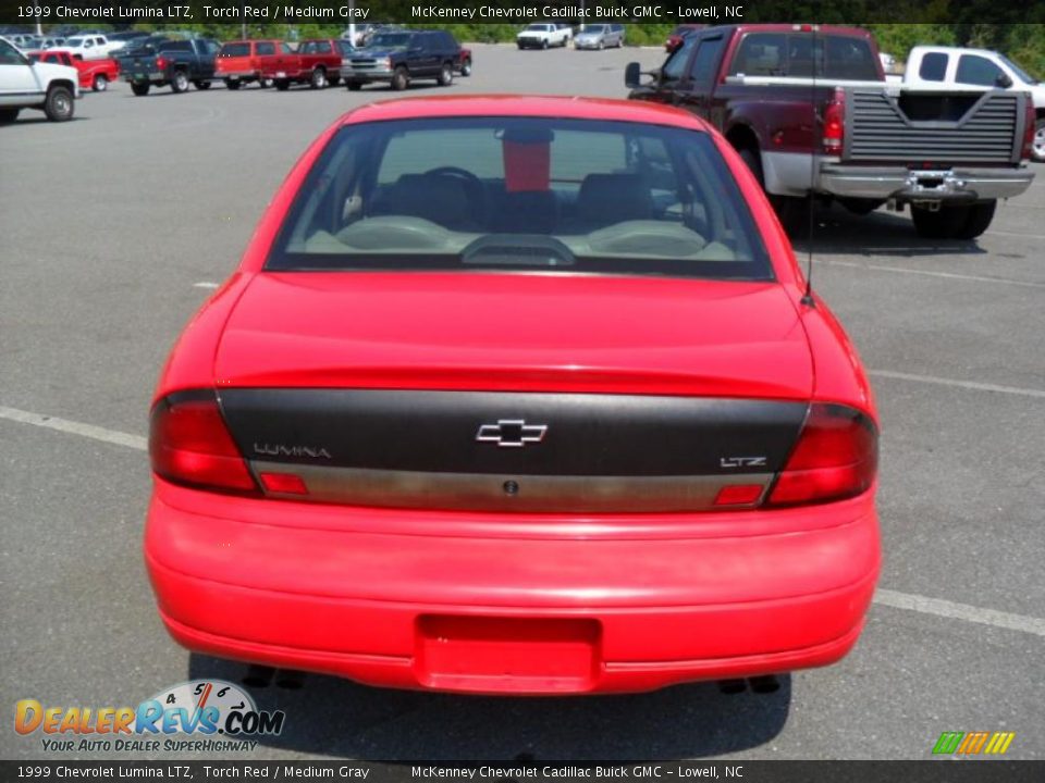 1999 Chevrolet Lumina LTZ Torch Red / Medium Gray Photo #3