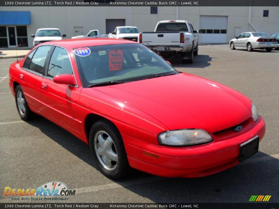 1999 Chevrolet Lumina LTZ Torch Red / Medium Gray Photo #5