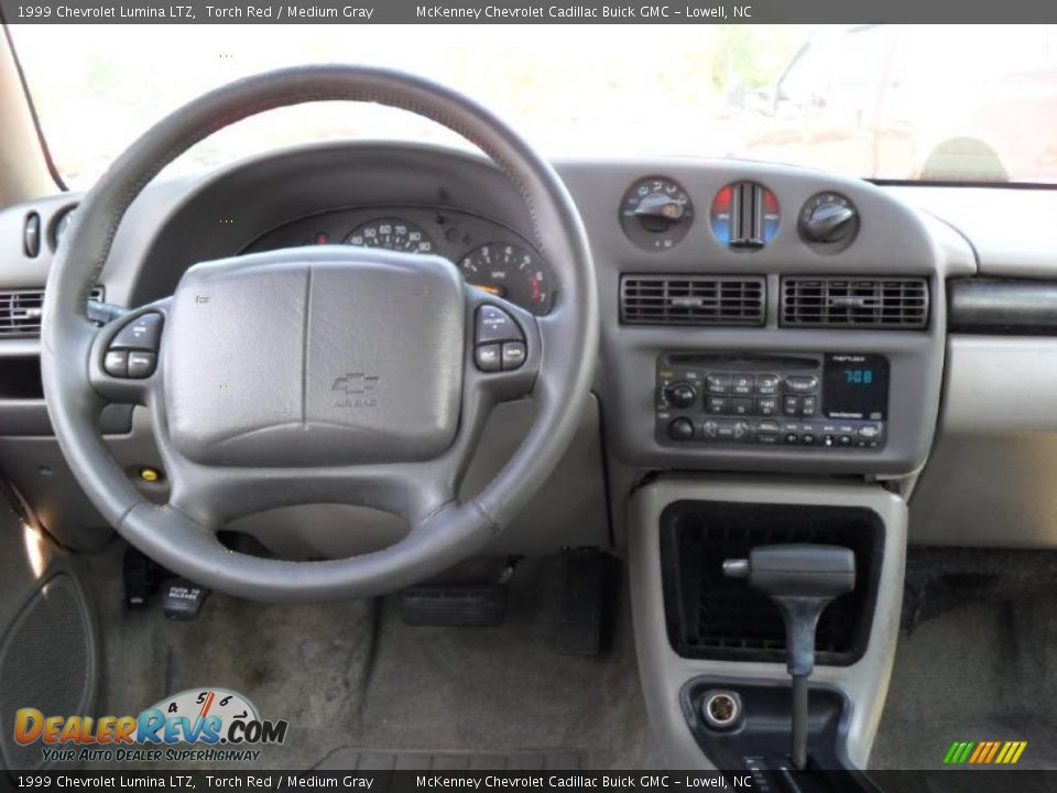 1999 Chevrolet Lumina LTZ Torch Red / Medium Gray Photo #16