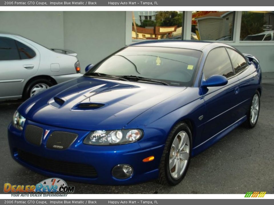 2006 Pontiac GTO Coupe Impulse Blue Metallic / Black Photo #1
