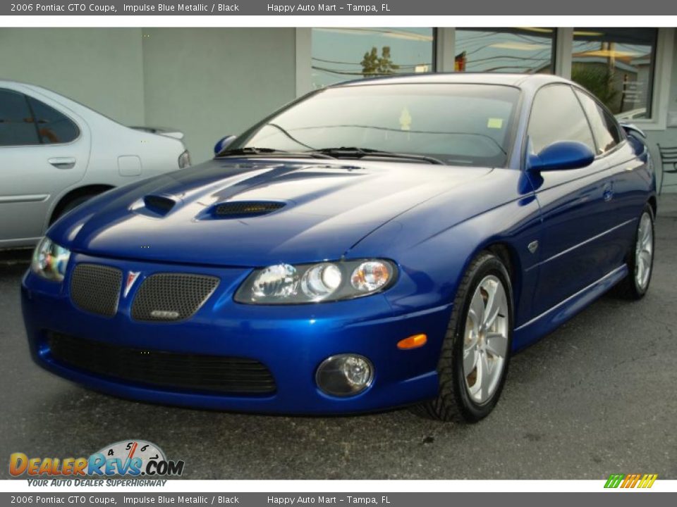 2006 Pontiac GTO Coupe Impulse Blue Metallic / Black Photo #3