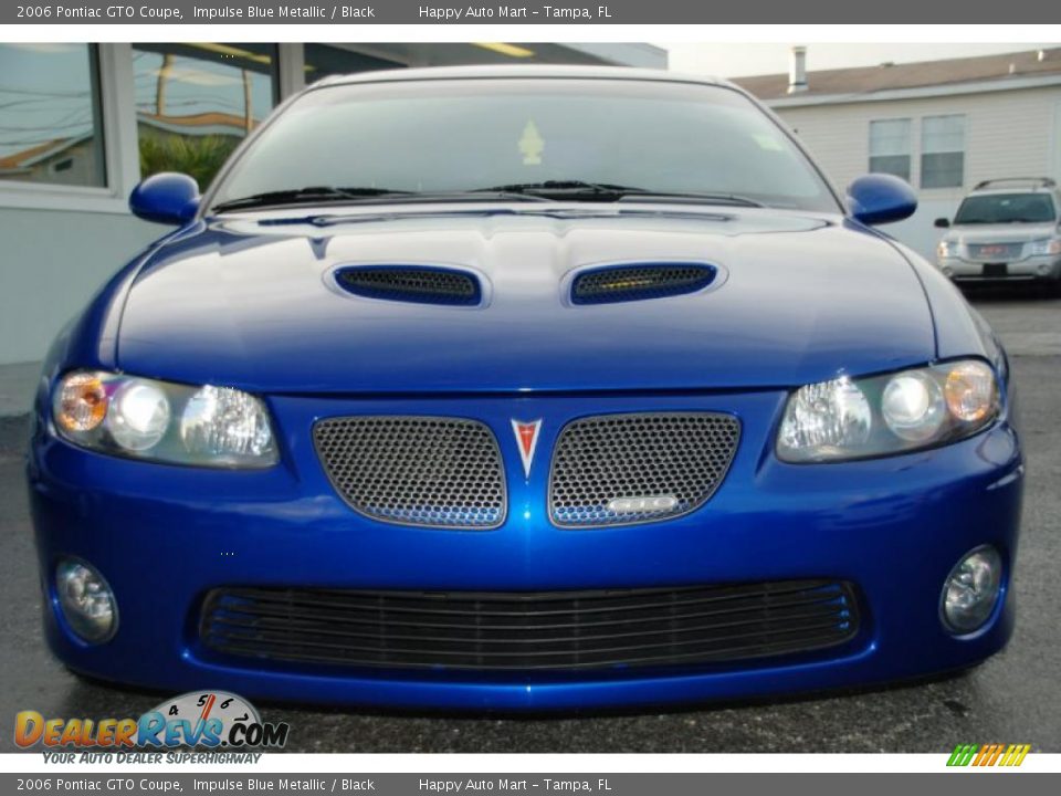 2006 Pontiac GTO Coupe Impulse Blue Metallic / Black Photo #4