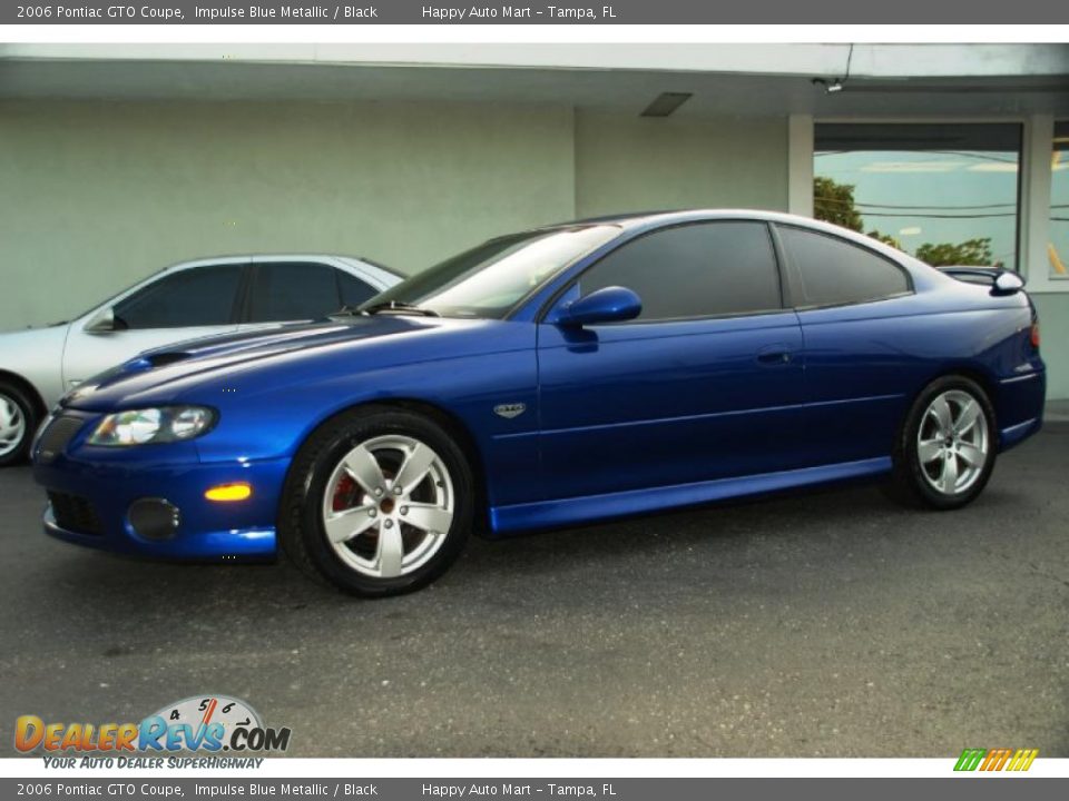 2006 Pontiac GTO Coupe Impulse Blue Metallic / Black Photo #7